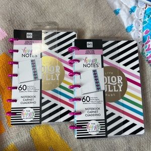 2 Happy planner notebooks